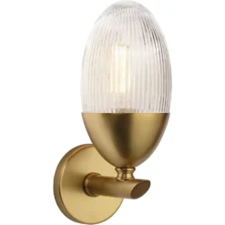 Whitworth 1 Light 5.5 Inch Polished Brass Sconce Wall Light, Small -Home Decorate Shop 4whit smab 6