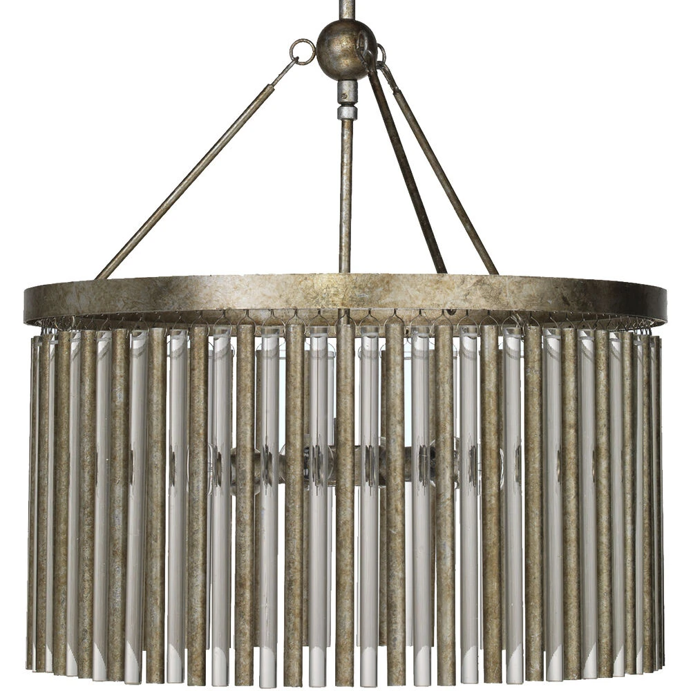 Andromeda 6 Light 24 Inch Champagne Leaf Chandelier Ceiling Light 1 Andromeda 6 Light 24 Inch Champagne Leaf Chandelier Ceiling Light