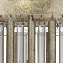 Andromeda 6 Light 24 Inch Champagne Leaf Chandelier Ceiling Light 9 Andromeda 6 Light 24 Inch Champagne Leaf Chandelier Ceiling Light -Home Decorate Shop 5andr chch 9