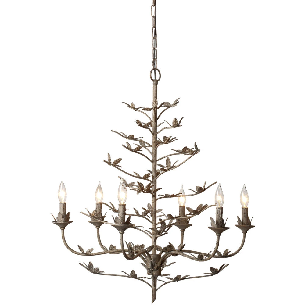 Blooming 12 Light 30 Inch Rust Chandelier Ceiling Light 5 Blooming 12 Light 30 Inch Rust Chandelier Ceiling Light - Image 5