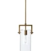 Cambrai 1 Light 6 Inch Antique Brass Pendant Ceiling Light, Small
