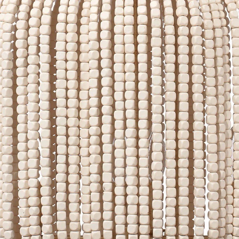 Eclair 4 Light 20 Inch Antique Champagne Beaded Chandelier Ceiling Light 4 Eclair 4 Light 20 Inch Antique Champagne Beaded Chandelier Ceiling Light - Image 4