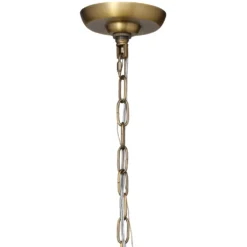 Glenn 6 Light 21.75 Inch Antique Brass Chandelier Ceiling Light, Large -Home Decorate Shop 5glen lgab 4