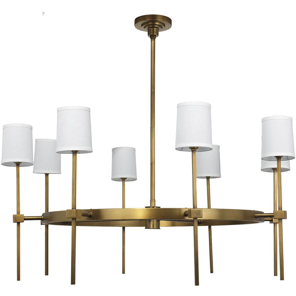 Minerva 8 Light 48 Inch Antique Brass Chandelier Ceiling Light 1 Minerva 8 Light 48 Inch Antique Brass Chandelier Ceiling Light
