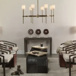 Minerva 8 Light 48 Inch Antique Brass Chandelier Ceiling Light 6 Minerva 8 Light 48 Inch Antique Brass Chandelier Ceiling Light -Home Decorate Shop 5mine8 chab 2