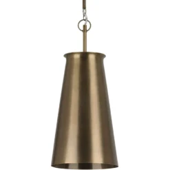 Nara 1 Light 6 Inch Antique Brass Pendant Ceiling Light