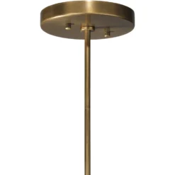 Orbit 3 Light 20 Inch Antique Brass Chandelier Ceiling Light -Home Decorate Shop 5orbi chab 1
