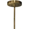 Orbit 4 Light 30 Inch Antique Brass Chandelier Ceiling Light
