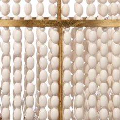 Pacific 6 Light 20 Inch Gold Beaded Chandelier Ceiling Light 8 Pacific 6 Light 20 Inch Gold Beaded Chandelier Ceiling Light -Home Decorate Shop 5paci chgo 3