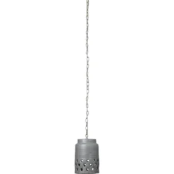 Perforated Pendant Ceiling Light, Tapered