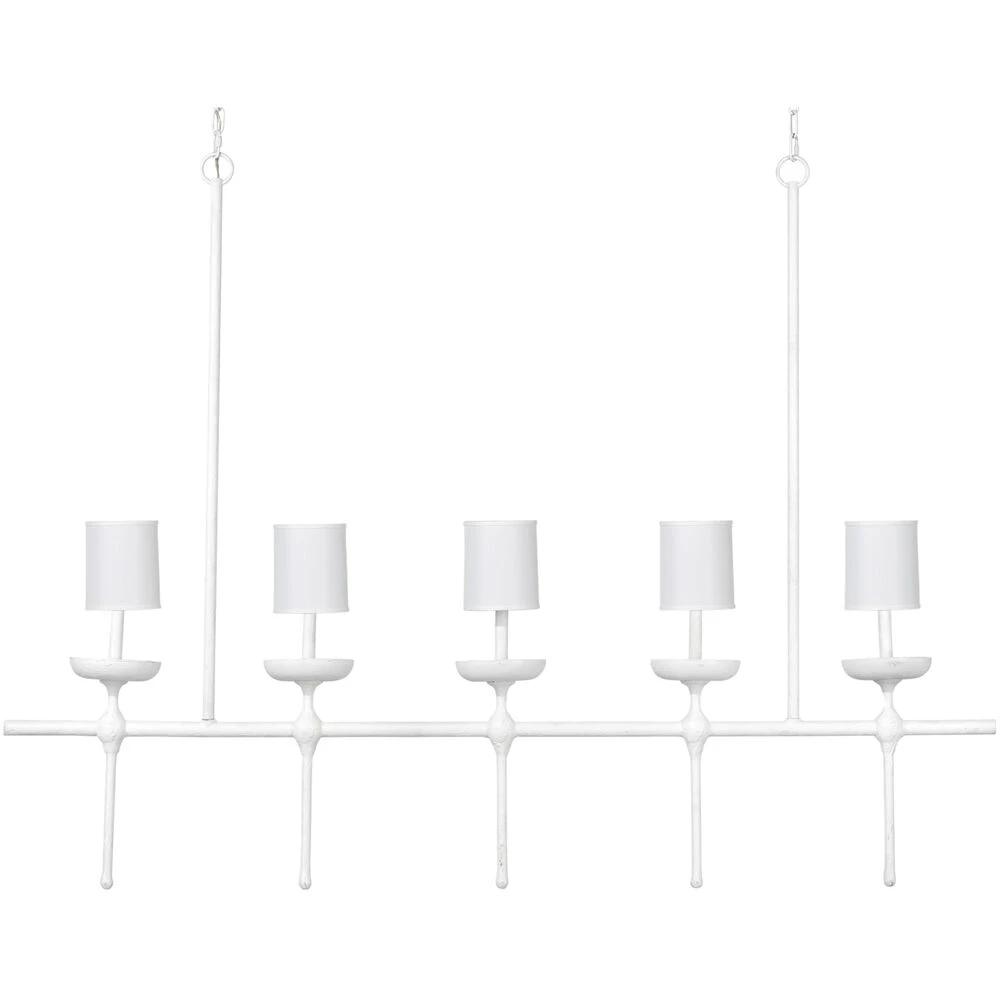 Providence 5 Light 66 Inch White Plaster Chandelier Ceiling Light 1 Providence 5 Light 66 Inch White Plaster Chandelier Ceiling Light