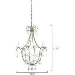 Scarlett 12 Light 34 Inch Champagne And Clear Chandelier Ceiling Light 9 Scarlett 12 Light 34 Inch Champagne And Clear Chandelier Ceiling Light -Home Decorate Shop 5scar cham 2