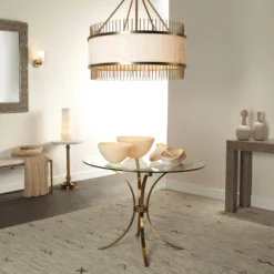 Upsala 8 Light 32 Inch Antique Brass & White Alabaster Chandelier Ceiling Light -Home Decorate Shop 5upsa abal 4