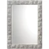 Astor 39 X 28 Inch Grey Plaster Wall Mirror