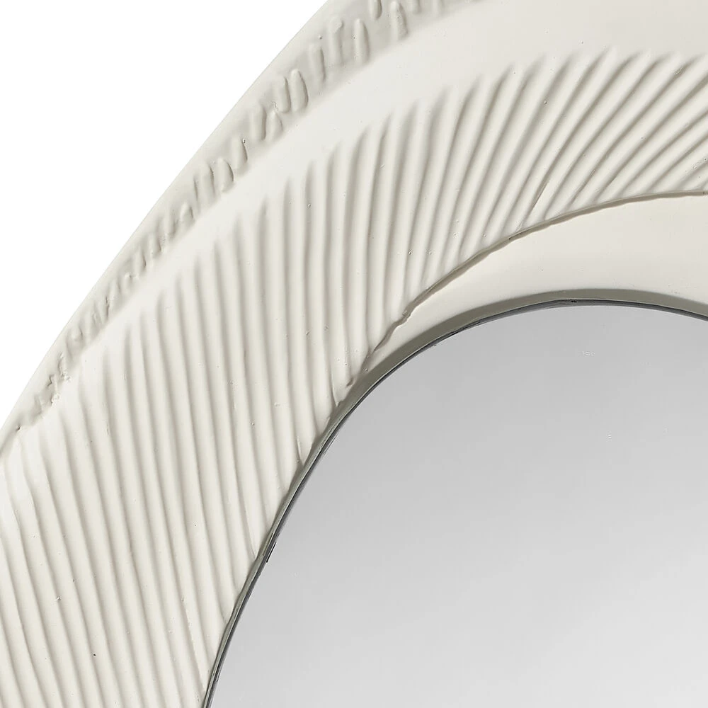 Denali 45 X 21.5 Inch White Mirror 4 Denali 45 X 21.5 Inch White Mirror - Image 4