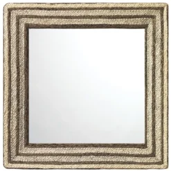 Evergreen 30 X 30 Inch Natural Mirror