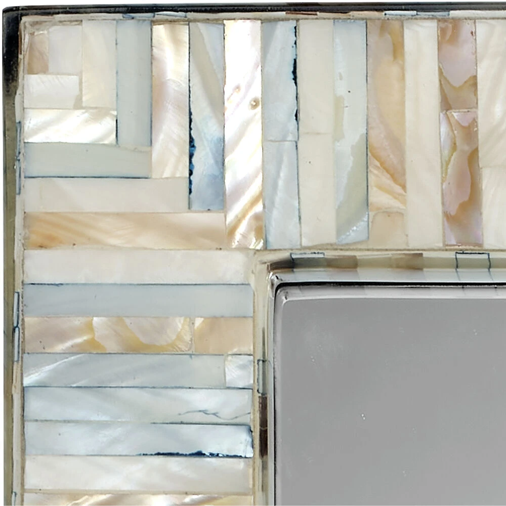 Heron 38 X 26 Inch Blue Mirror 4 Heron 38 X 26 Inch Blue Mirror - Image 4