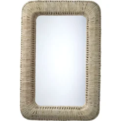 Hollis 48 X 32 Inch Off-White Mirror