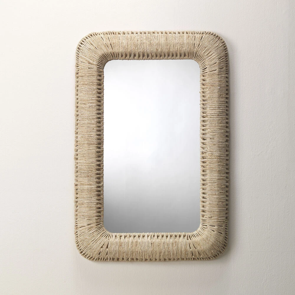 Hollis 48 X 32 Inch Off-White Mirror 7 Hollis 48 X 32 Inch Off-White Mirror - Image 7