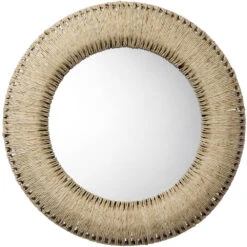 Hollis 36 X 36 Inch Natural Mirror