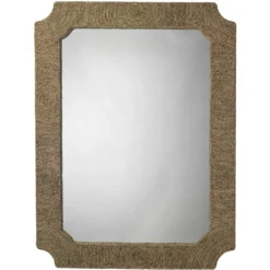 Marina 48 X 36 Inch Natural Seagrass Mirror