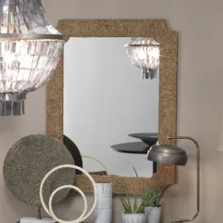 Marina 48 X 36 Inch Natural Seagrass Mirror -Home Decorate Shop 6mari mina 6