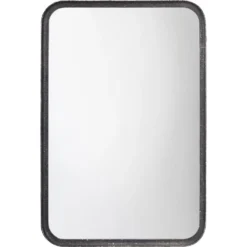 Principle 36 X 24 Inch Black Vanity Mirror