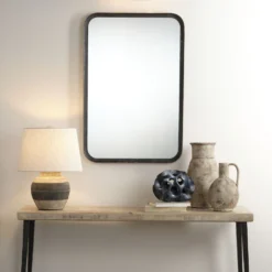Principle 36 X 24 Inch Black Vanity Mirror -Home Decorate Shop 6prin mibk 6