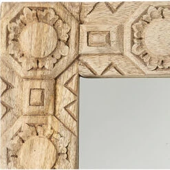 Relief 36 X 24 Inch Natural Mirror -Home Decorate Shop 6reli rectna 3