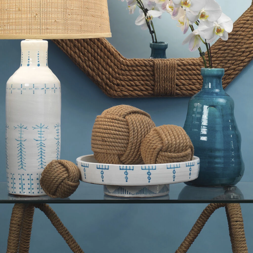 Jute Jute Balls, Set Of 3 9 Jute Jute Balls, Set Of 3 - Image 9