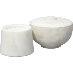 Bennett 5 X 4 Inch Storage Bowl With Lid, Small -Home Decorate Shop 7benn smwh 7