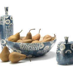 Block Print 13.75 X 4 Inch Bowl 10 Block Print 13.75 X 4 Inch Bowl -Home Decorate Shop 7bloc bobl 4