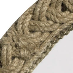 Braided Round 20 X 20 Inch Jute Mirror 8 Braided Round 20 X 20 Inch Jute Mirror -Home Decorate Shop 7brai lgju 1