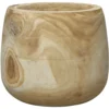 Brea 13.5 X 12 Inch Wooden Vase