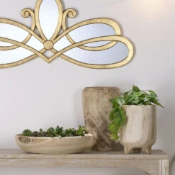 Canyon 12 X 9.5 Inch Wooden Vase -Home Decorate Shop 7cany vana 5