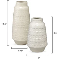 Coco 15 X 7 Inch Vessels, Set Of 2 -Home Decorate Shop 7coco vewh 4