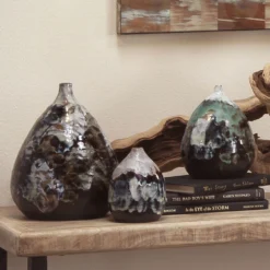 Collage 11 X 9 Inch Vase -Home Decorate Shop 7coll mdbkbr 2