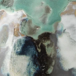 Collage 11 X 9 Inch Vase -Home Decorate Shop 7coll mdbkbr close up