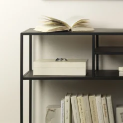 Constantine 12 X 7 Inch Cream Resin W/ Horn Accent Large Rectangle Box -Home Decorate Shop 7cons bxcr alternate image beauty crop 2 spring 2021