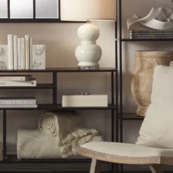 Constantine 12 X 7 Inch Cream Resin W/ Horn Accent Large Rectangle Box -Home Decorate Shop 7cons bxcr alternate image beauty crop 3 spring 2021