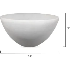 Georgina 14 X 7 Inch Bowl -Home Decorate Shop 7geor lgal 5