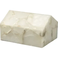 Long House Alabaster Decorative Object