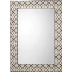 Kaleidoscope 48 X 36 Inch Blue Mirror