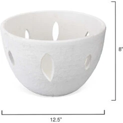 Lacerated 13 X 8 Inch Bowl -Home Decorate Shop 7lace bowh 5