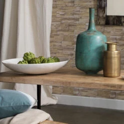 Marble 24 X 4.75 Inch Bowl -Home Decorate Shop 7marb xlwh 4