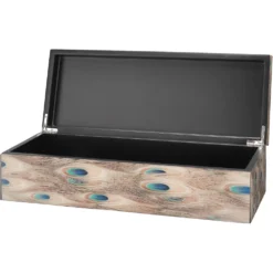 Plume 17.25 Inch White Box -Home Decorate Shop 7plum rcbxwh 4