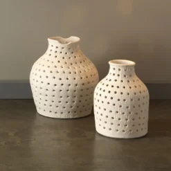 Porous 19 X 17 Inch Vase 12 Porous 19 X 17 Inch Vase -Home Decorate Shop 7poro vawh 5
