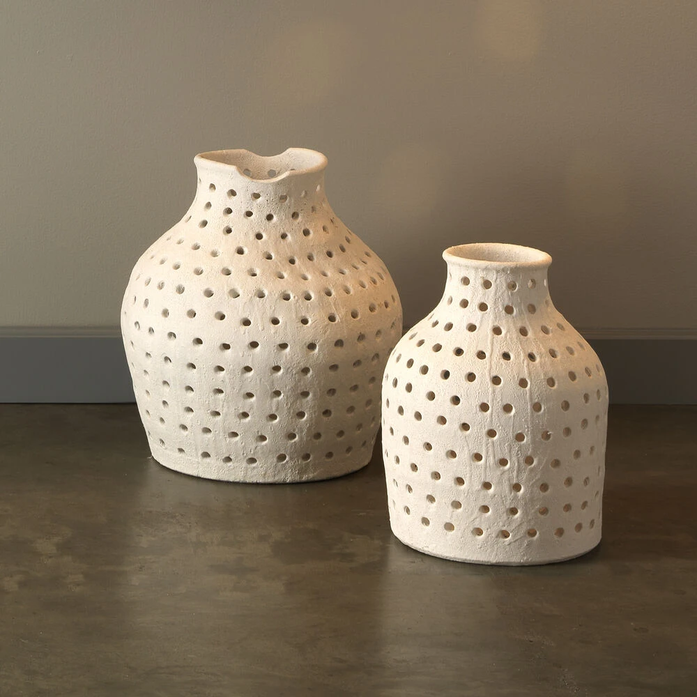 Porous 17 X 13 Inch Vase 4 Porous 17 X 13 Inch Vase - Image 4