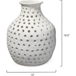 Porous 17 X 13 Inch Vase 10 Porous 17 X 13 Inch Vase -Home Decorate Shop 7poru smwh 5
