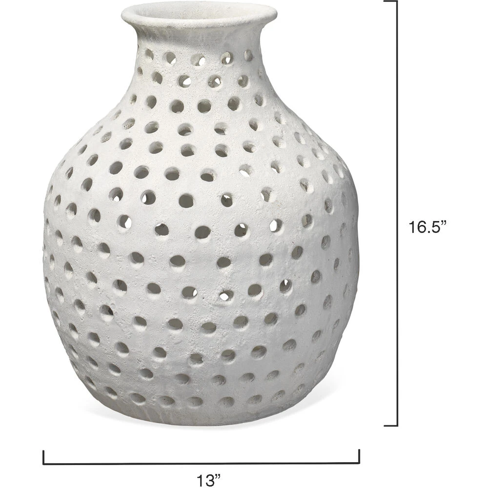 Porous 17 X 13 Inch Vase 5 Porous 17 X 13 Inch Vase - Image 5